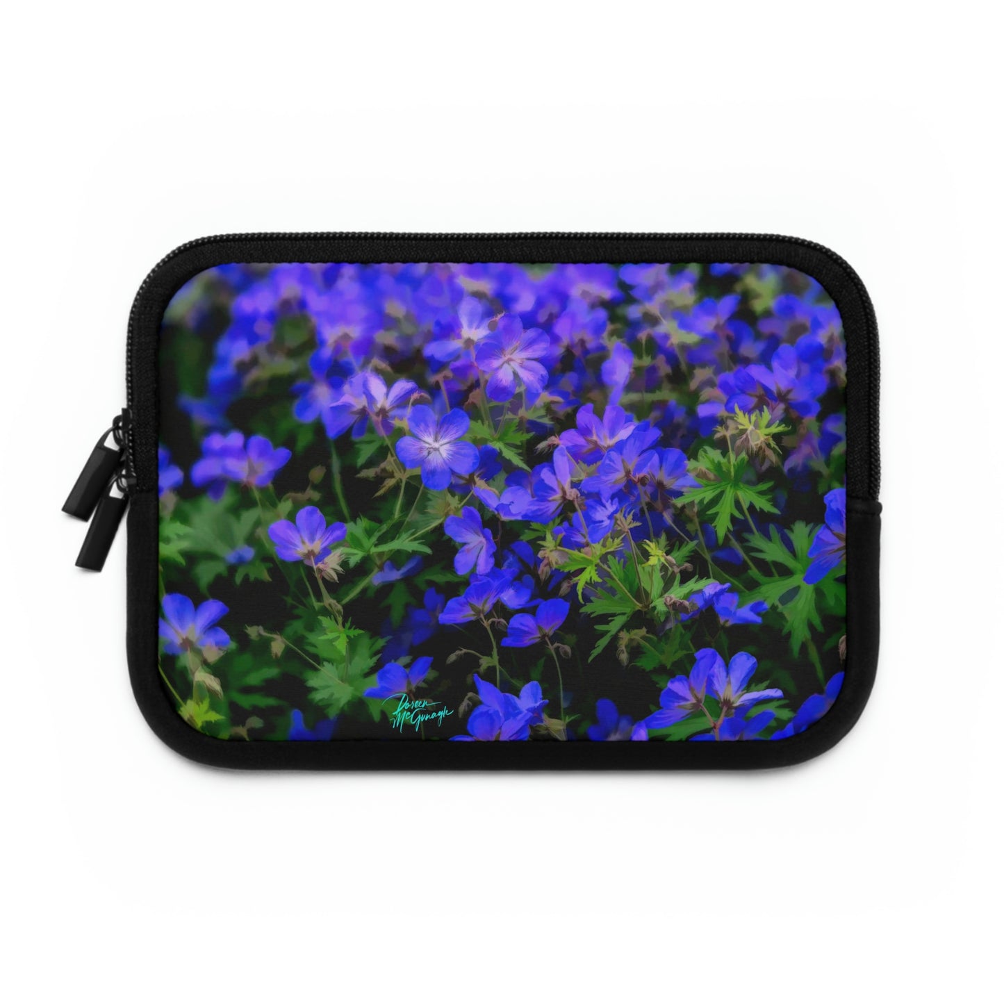 Blue Wildflowers Laptop Sleeve