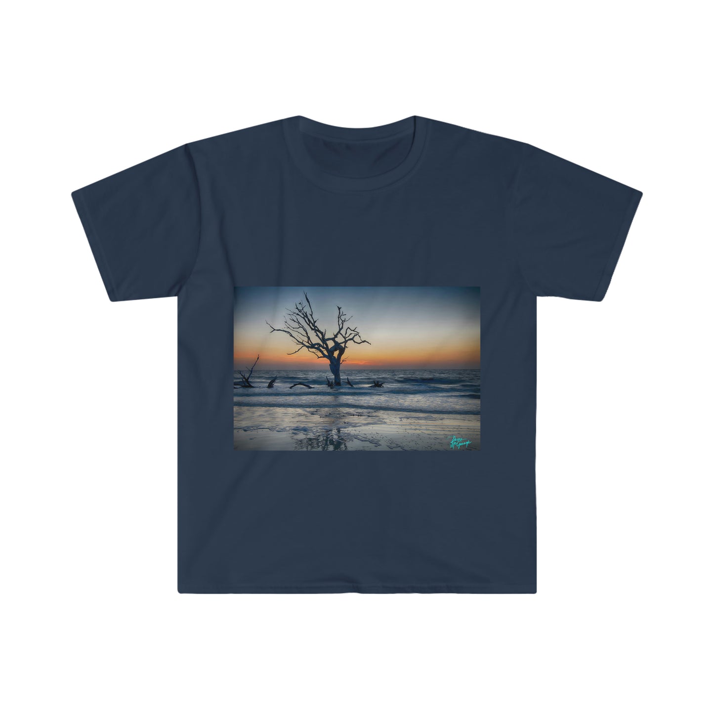 Unisex T shirt Sunrise on Jekyll Island, inspired by nature