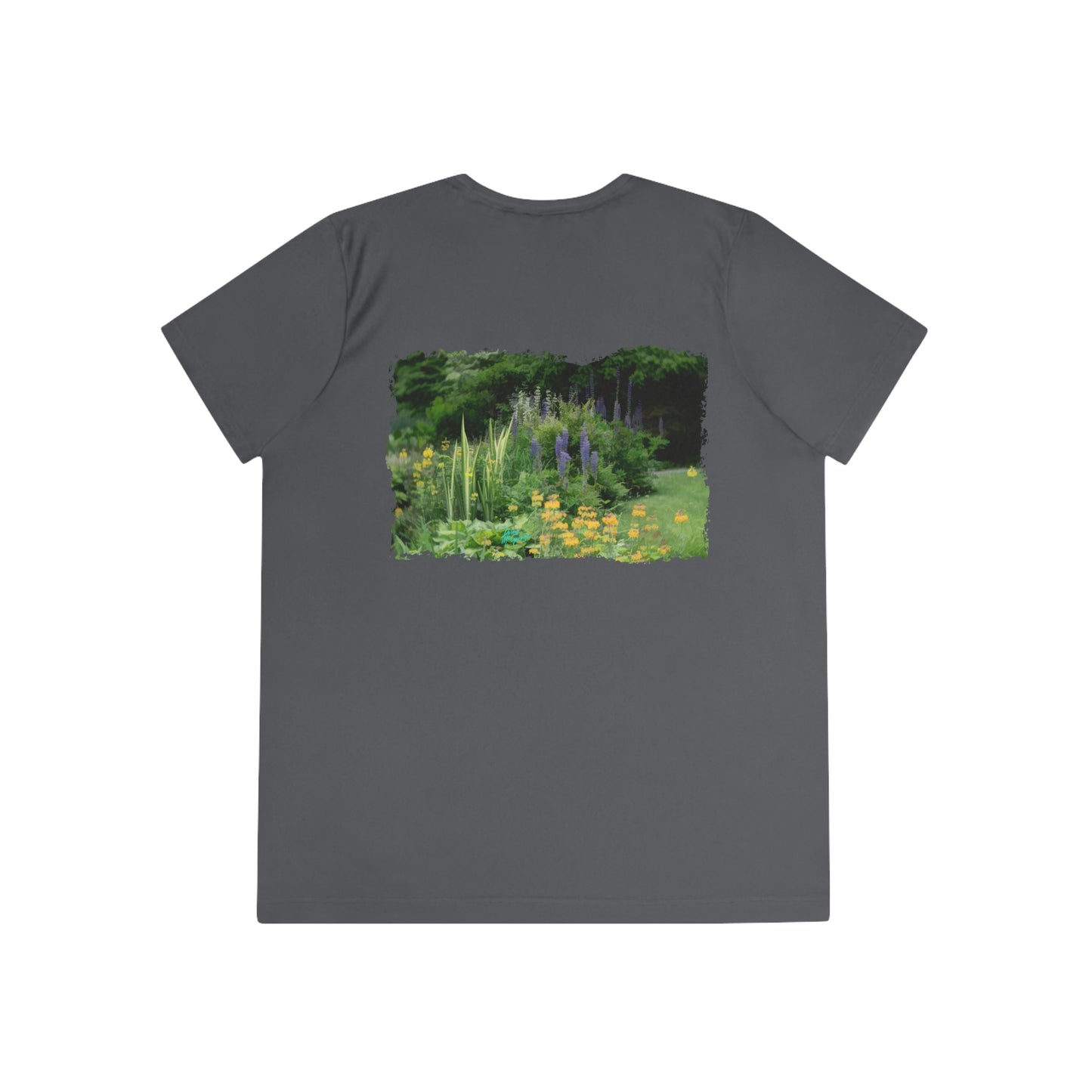 Womens Fitted Tee Shirts  Ashford Garden Path 04, Performance shirt