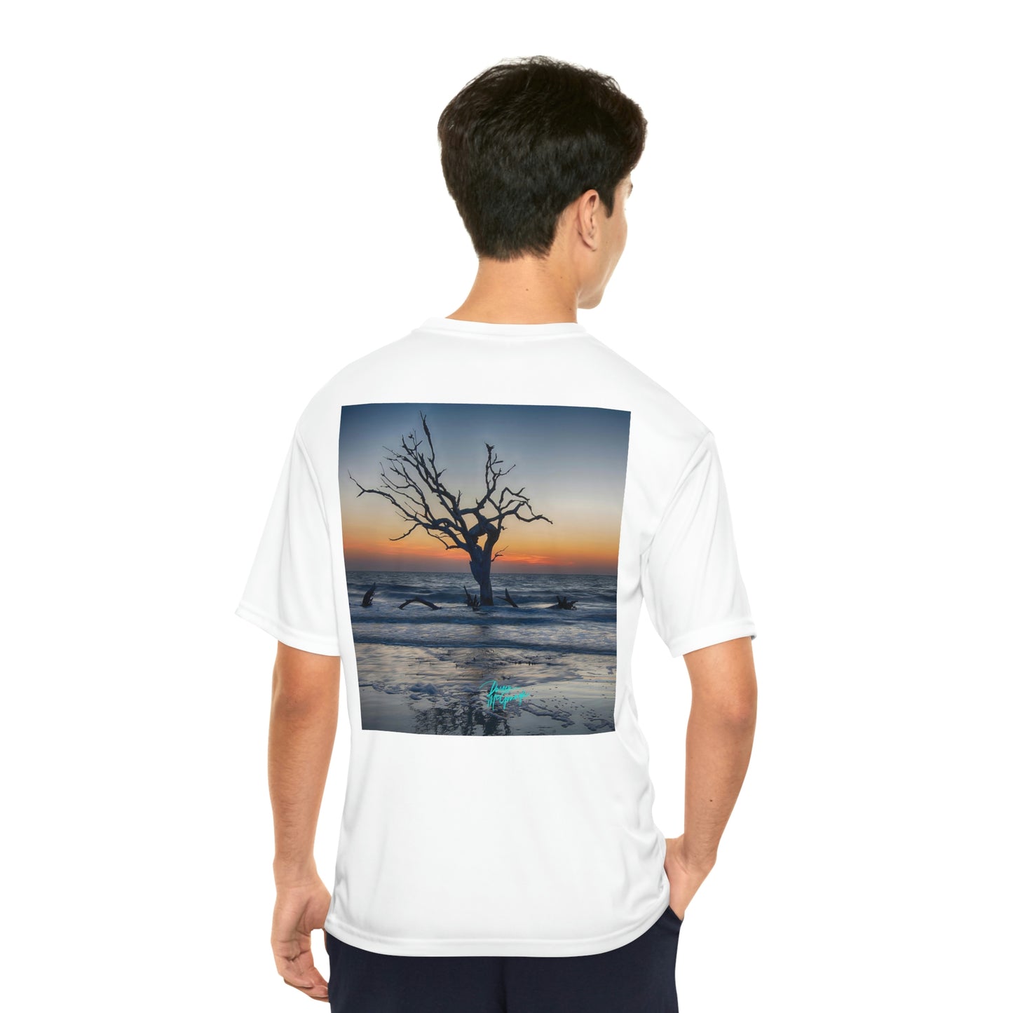 Mens t shirts Jekyll Island Sunrise, performance shirt