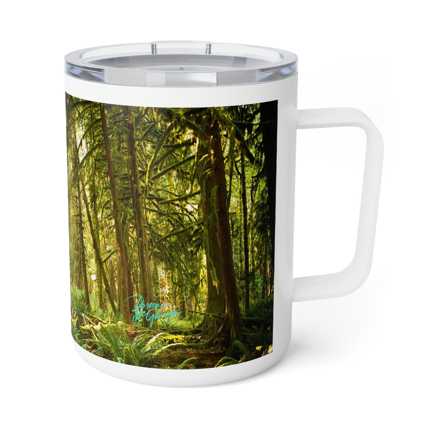 Eco friendly, Deep in Woods,10 oz Insulated travel Mug