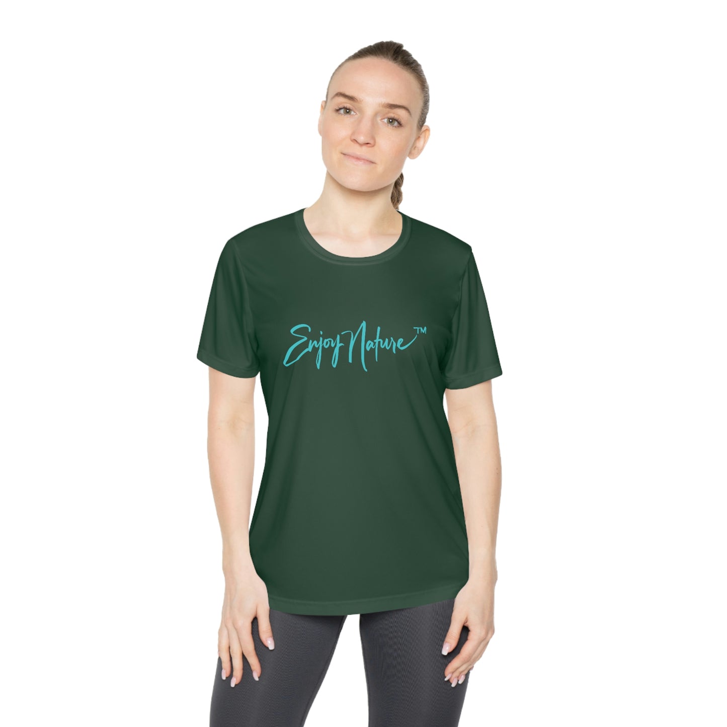 Womens Fitted Tee Shirts Ireland Shamrock. Performance shirt