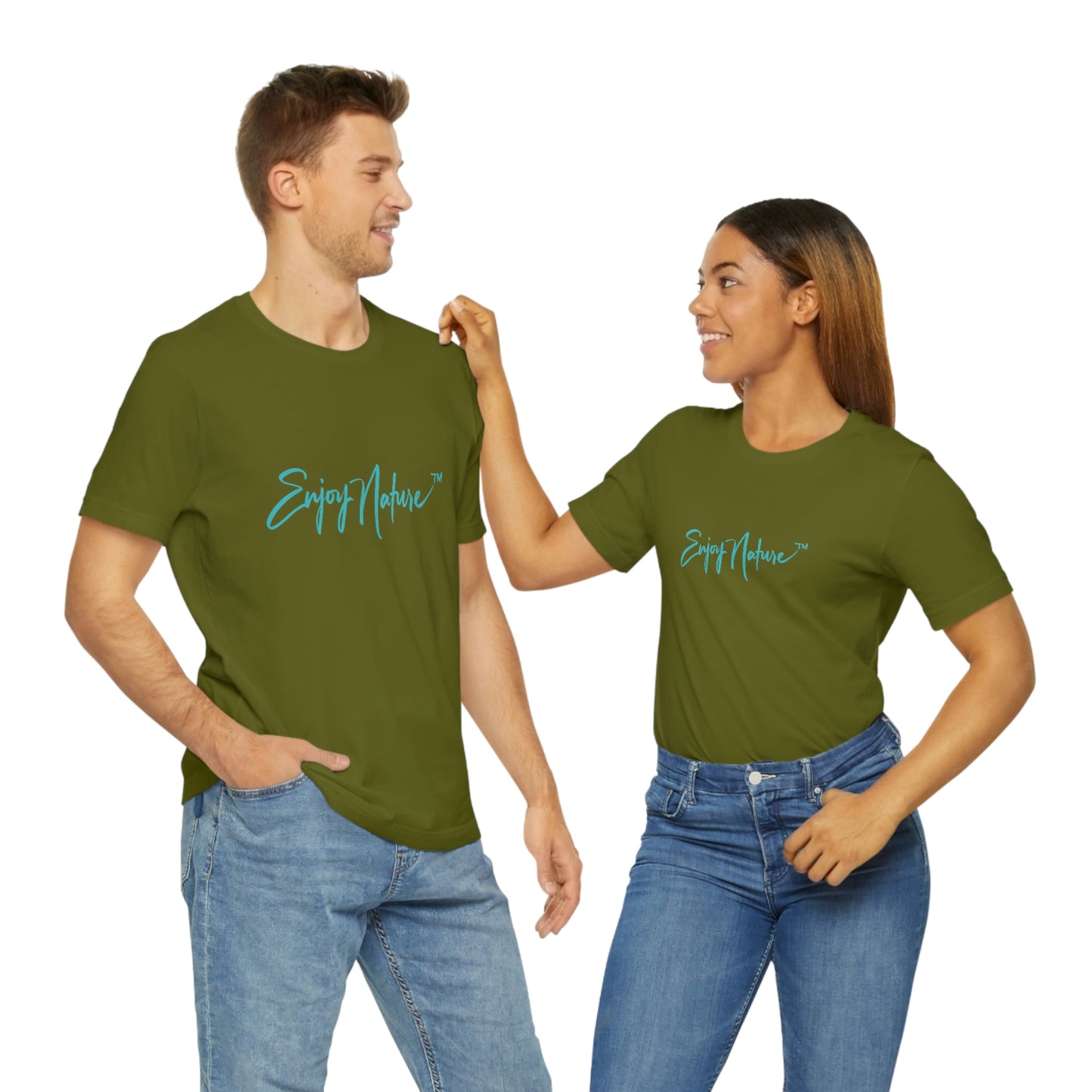 Unisex T shirt Cresent Lake, inspired by nature