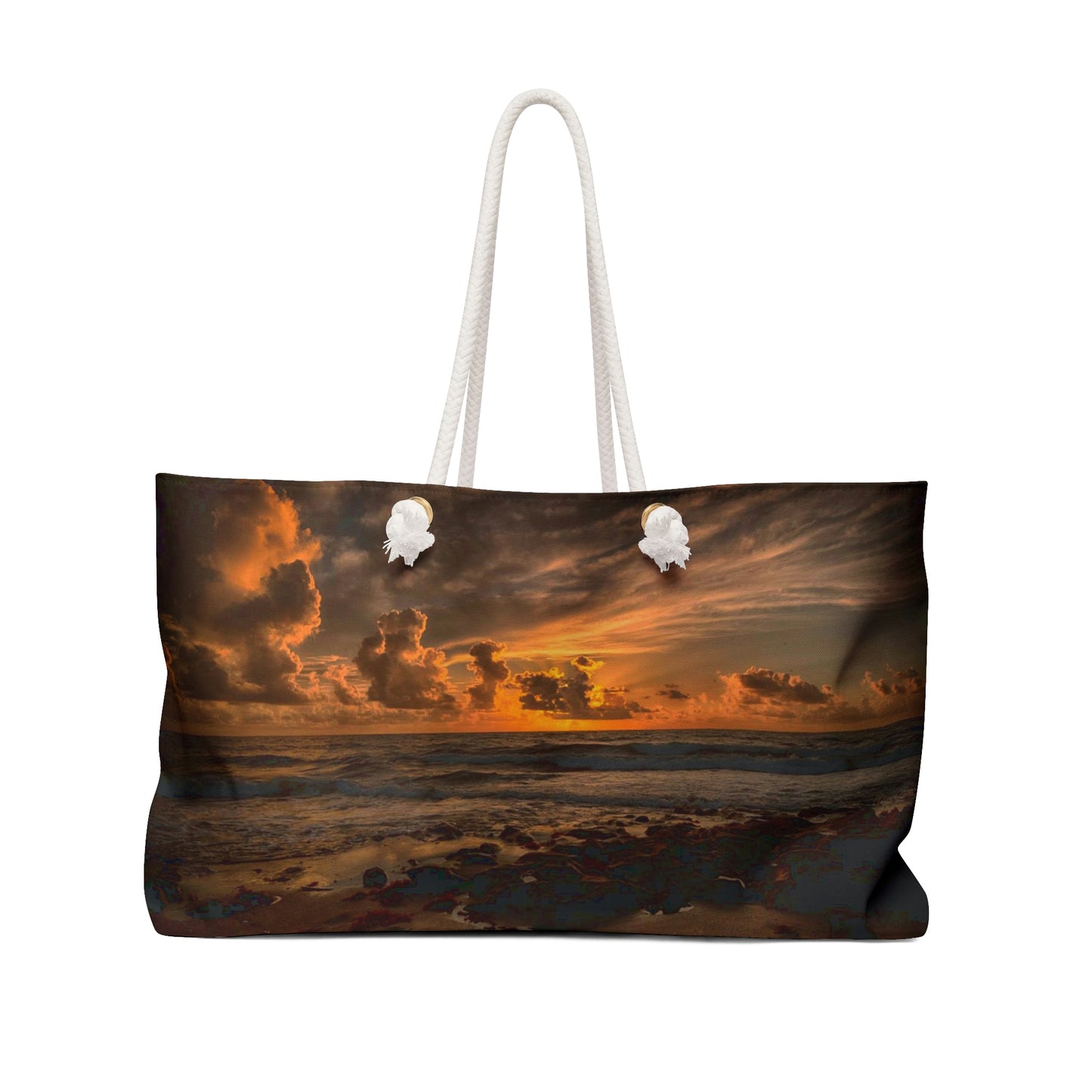 Weekender Bags Sunrise at Coral Cove, traveler bag