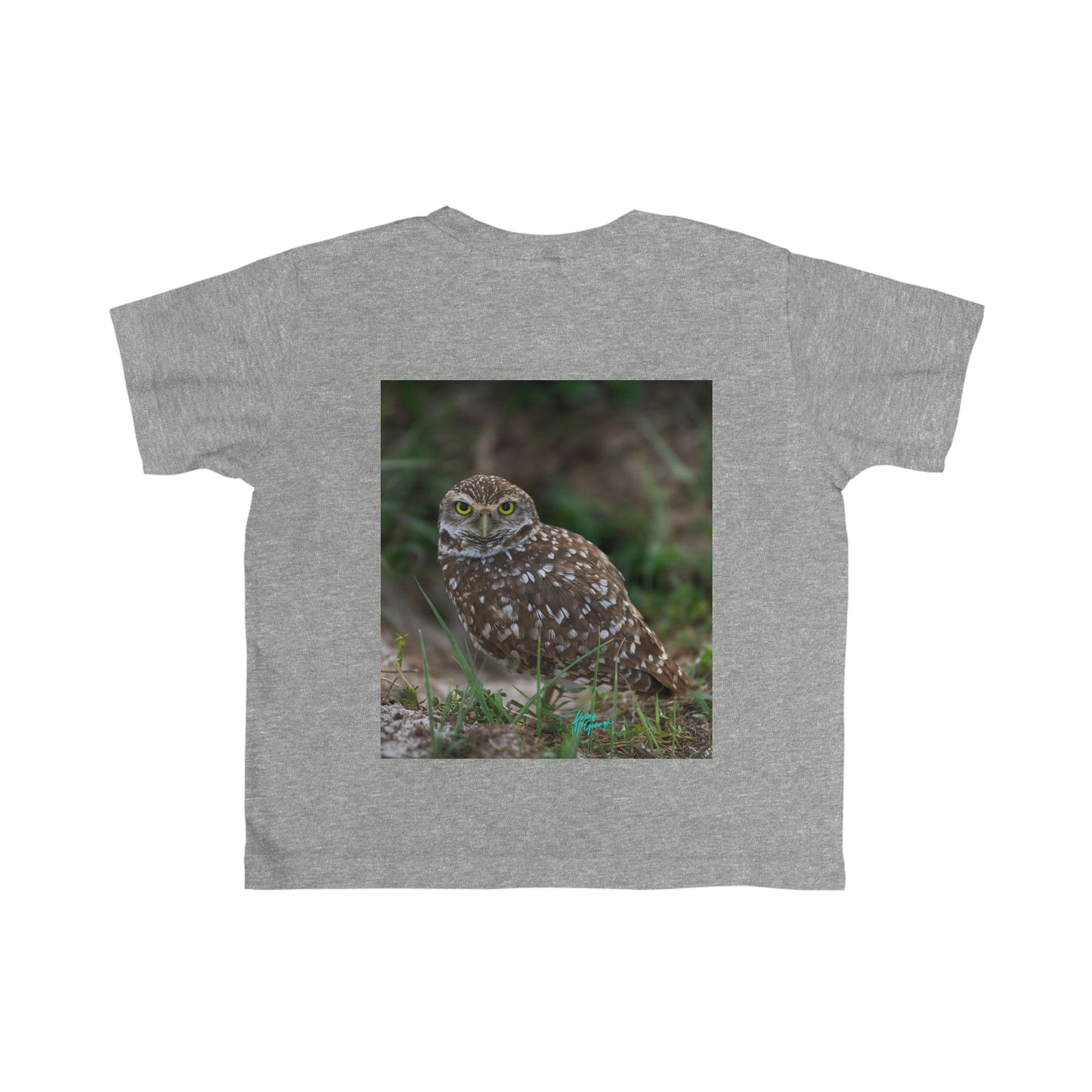 Infant Burrowing Owl, t shirts for kids, inspired by nature