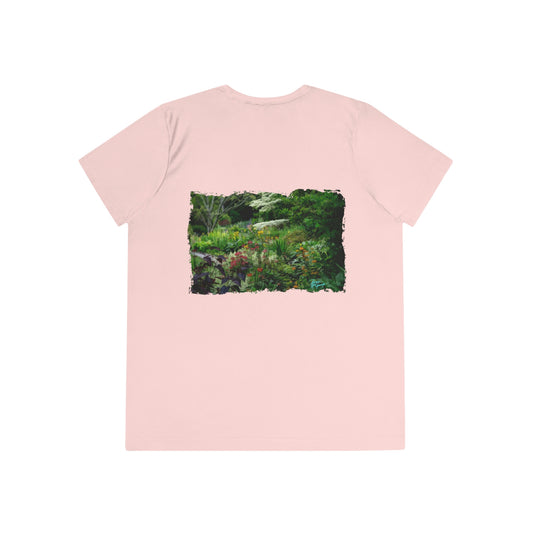 Womens Fitted Tee Shirts Ashford Garden Path 02, Performance shirt