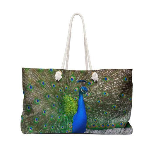 Weekender Bags Peacock Bird, traveler bag