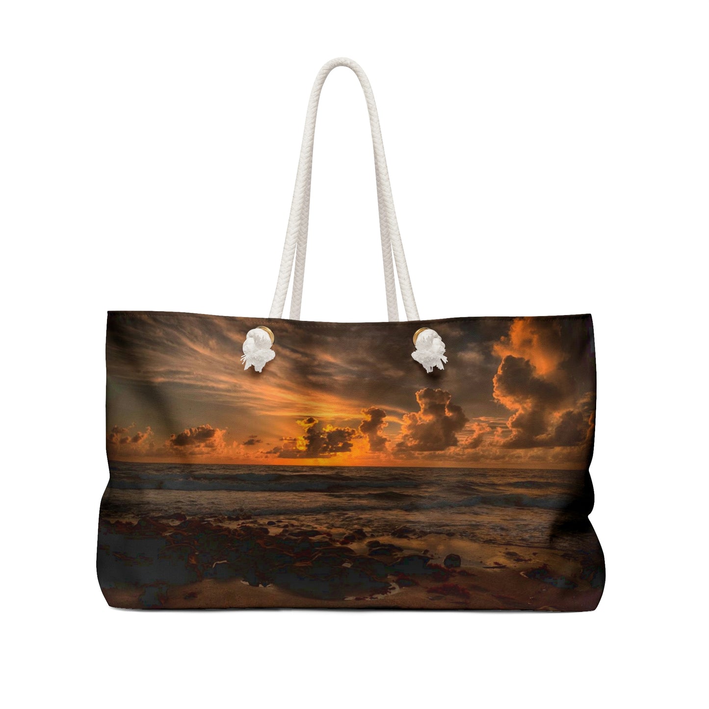 Weekender Bags Sunrise at Coral Cove, traveler bag