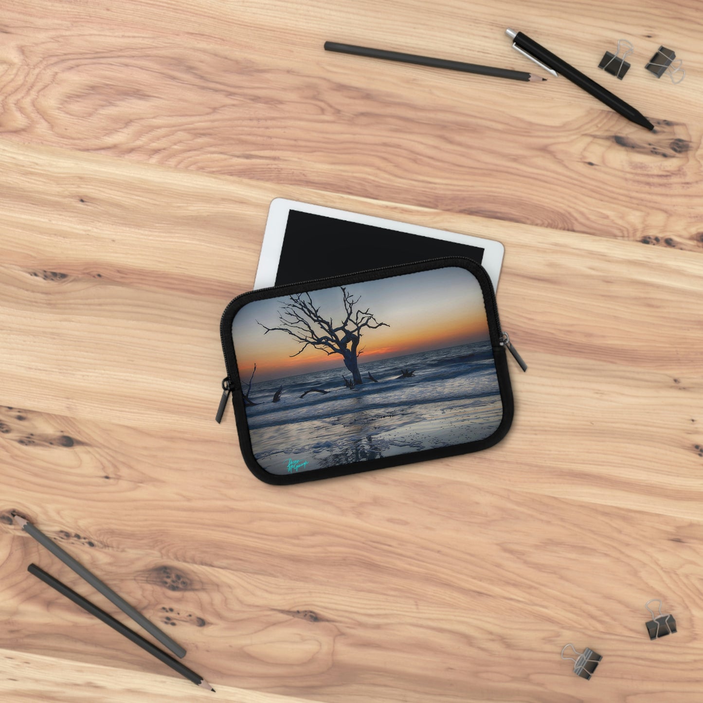 Sunrise on Jekyll Island Laptop Sleeve