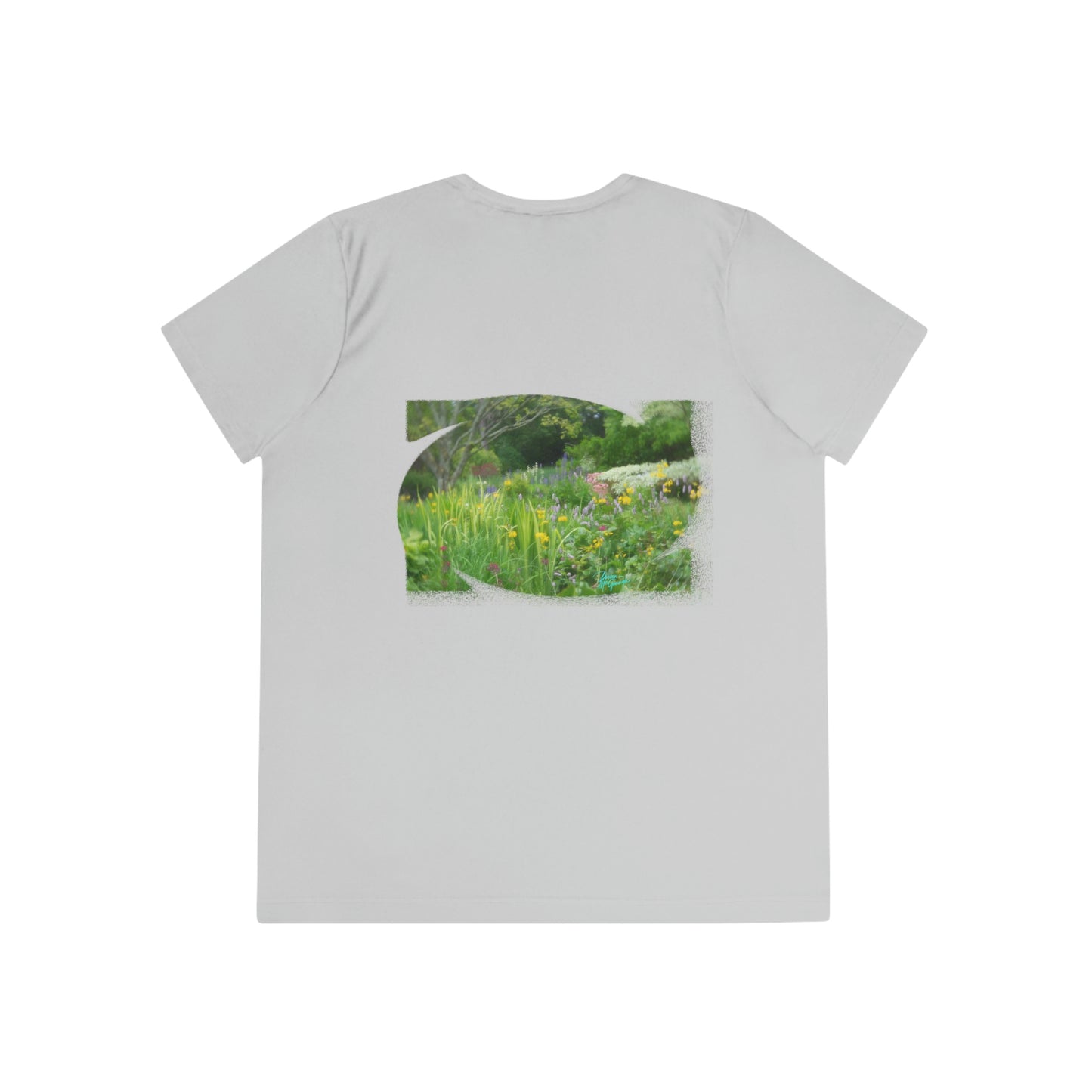 Womens Fitted Tee Shirts Ashford Garden Path 03, Performance shirt