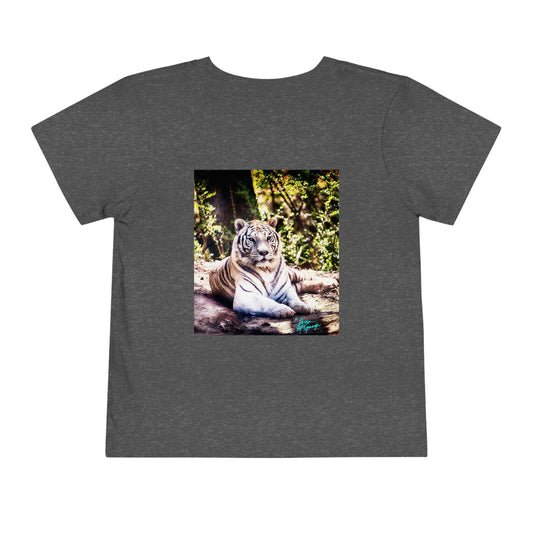 Toddler T shirts White Tiger, t shirts for kids, inspired by nature