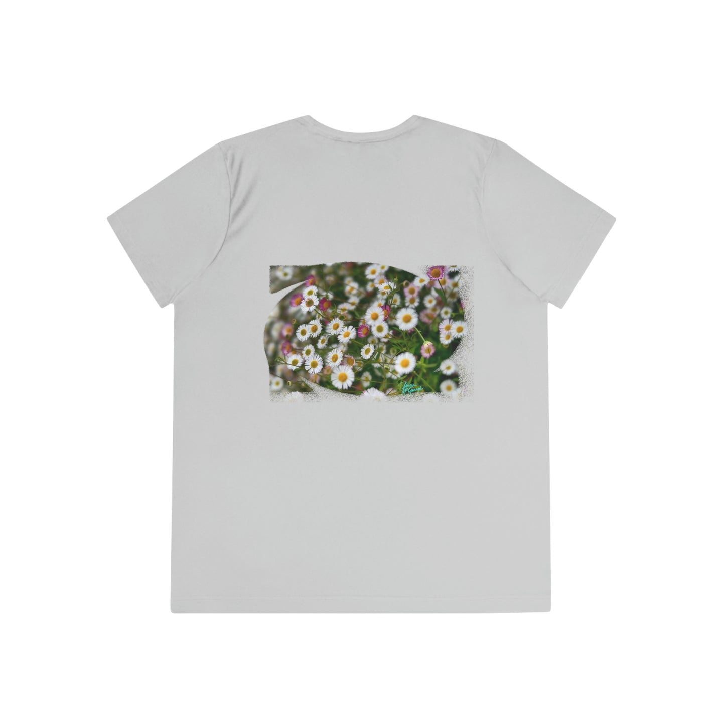 Womens Fitted Tee Shirts Ashford Wildflowers 01, Performance shirt