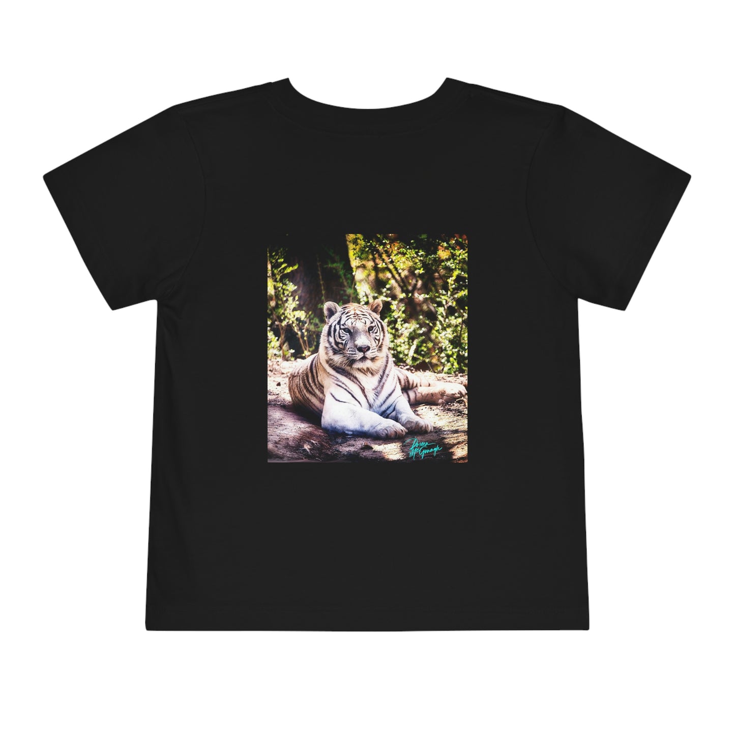 Toddler T shirts White Tiger, t shirts for kids, inspired by nature