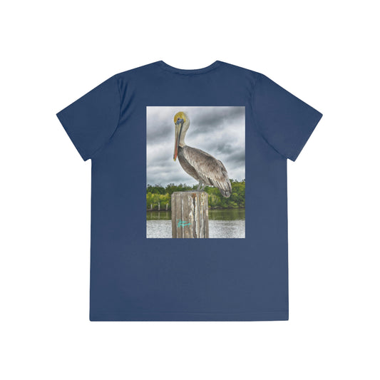 Womens Fitted Tee Shirts Pelican, Performance shirt