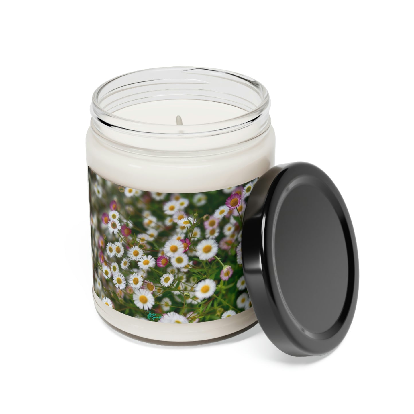 Natural Soy Candles Adare Wildflowers, 9oz, nature inspired decor