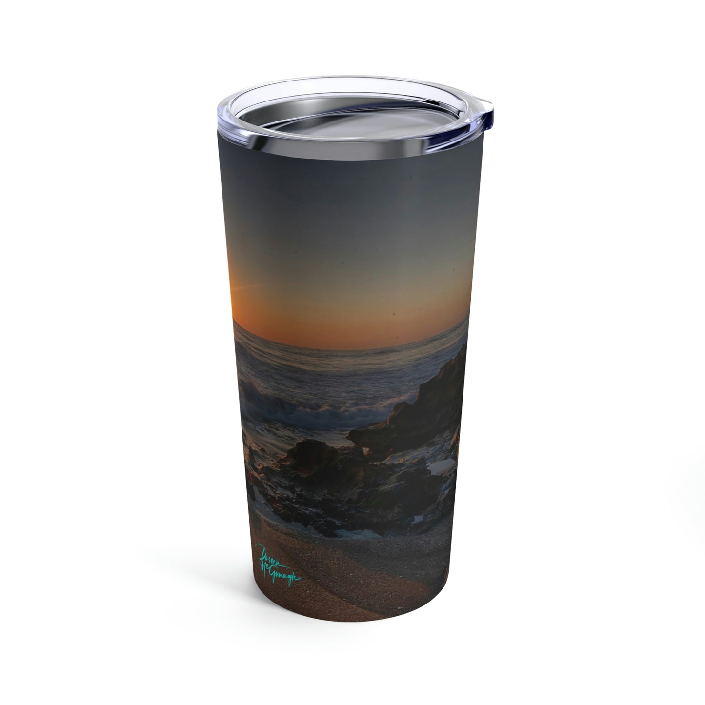 Eco friendly, Sunrise at Stuart adventure quencher travel tumbler 20 oz, insulated