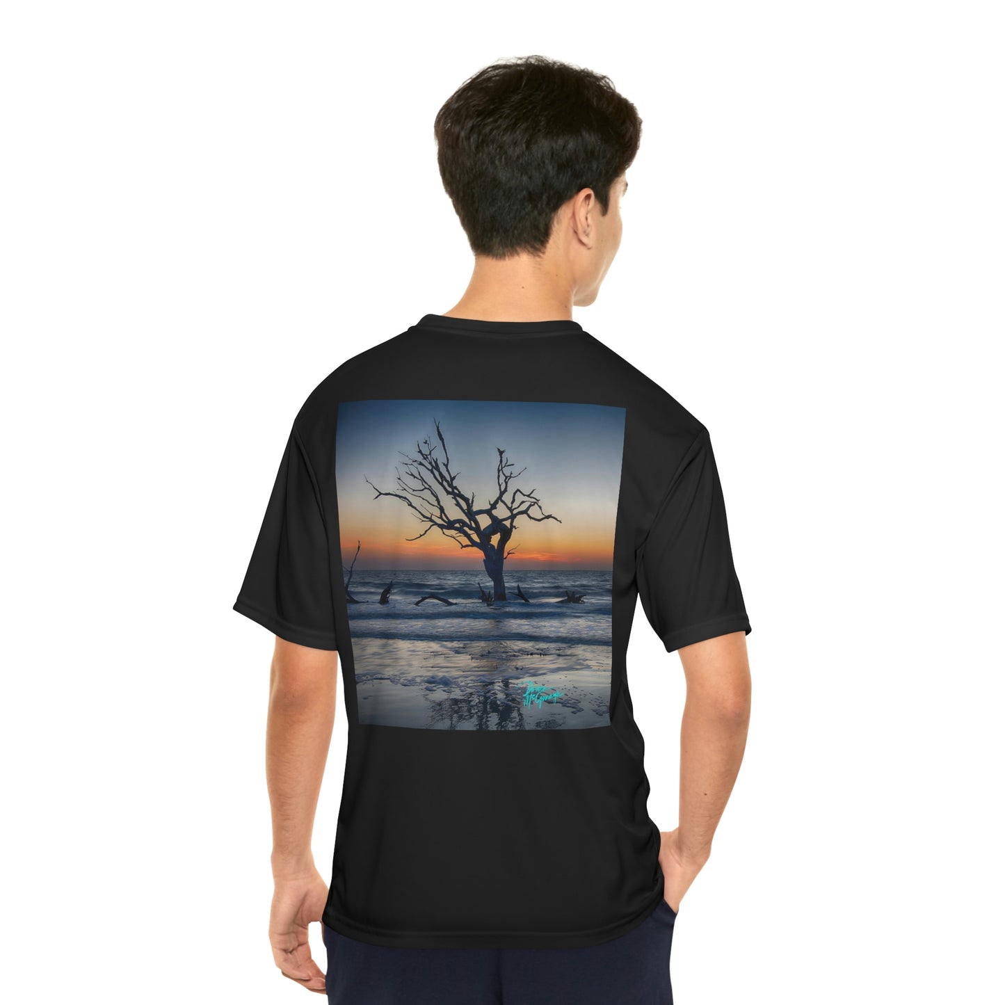 Mens t shirts Jekyll Island Sunrise 04, performance shirt