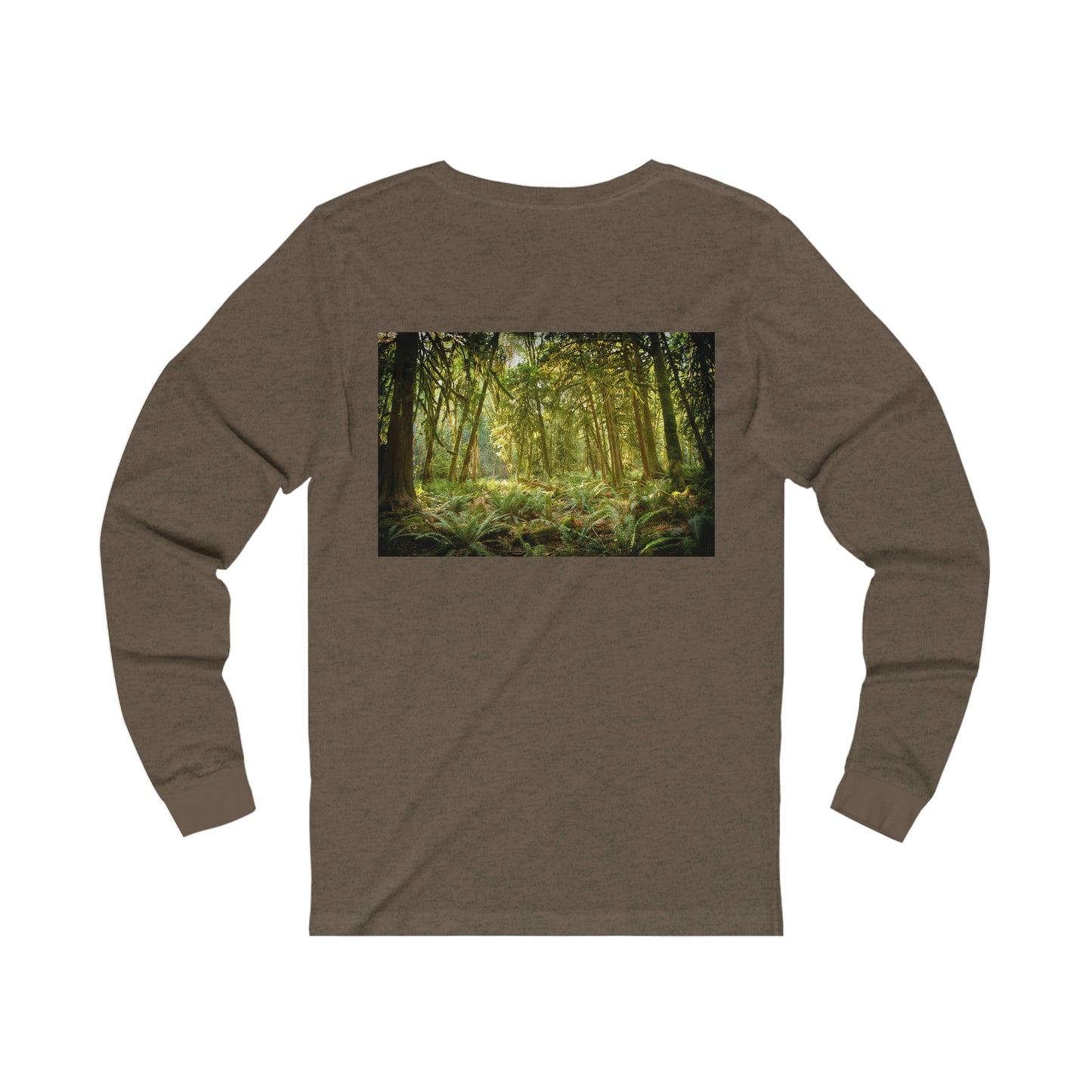 Unisex T-shirt Deep in the Forest, Long Sleeve Performance shirt