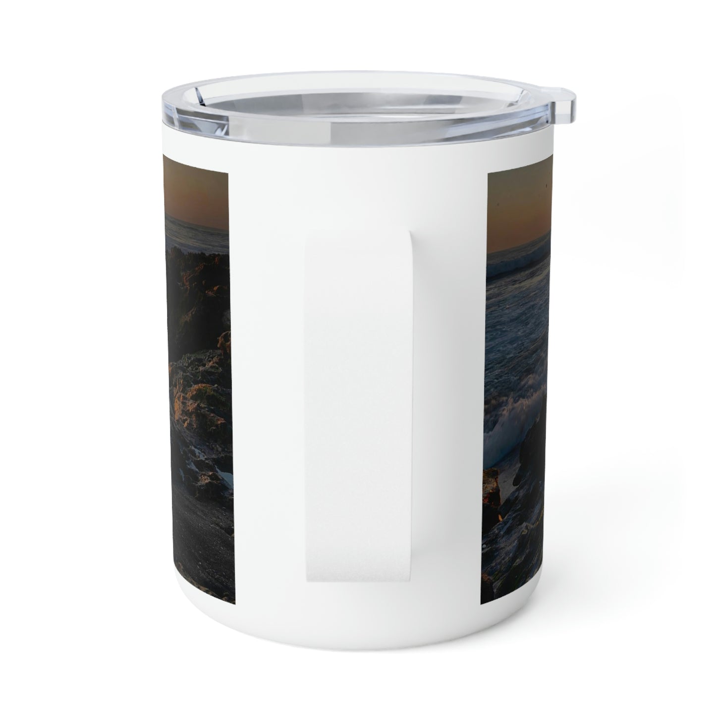 Eco friendly, Sunrise on Stuart Beach, 10 oz Insulated travel Mug