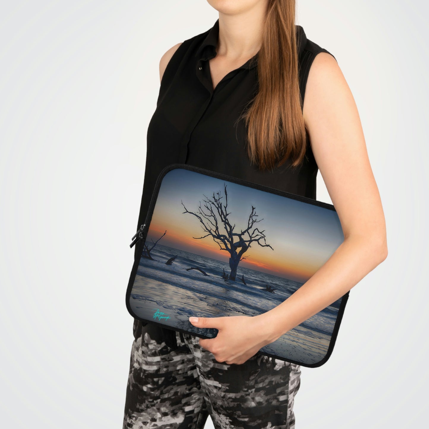 Sunrise on Jekyll Island Laptop Sleeve