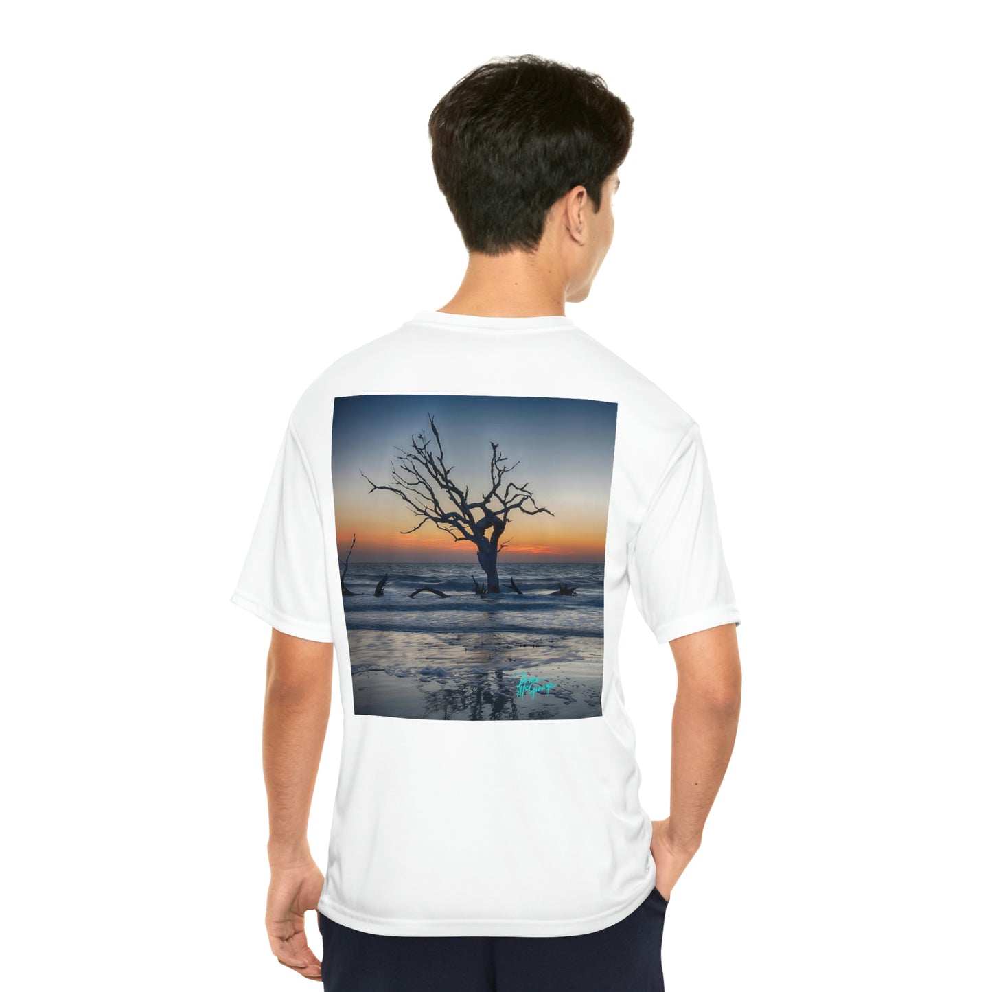 Mens t shirts Jekyll Island Sunrise 04, performance shirt