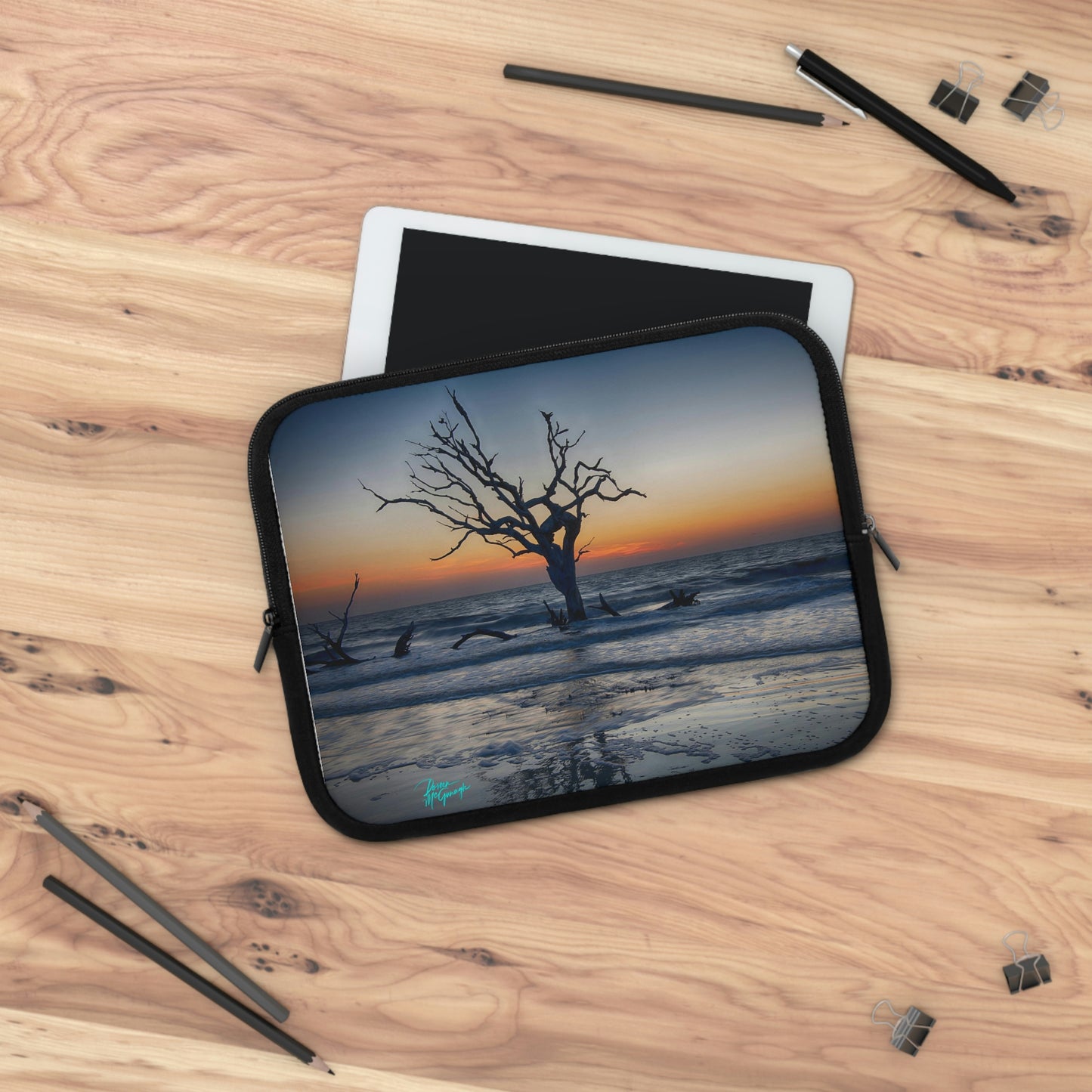 Sunrise on Jekyll Island Laptop Sleeve