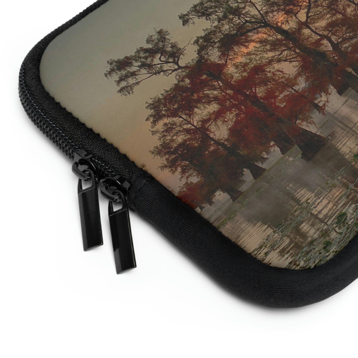 Sunrise on Caddo Lake Laptop Sleeve