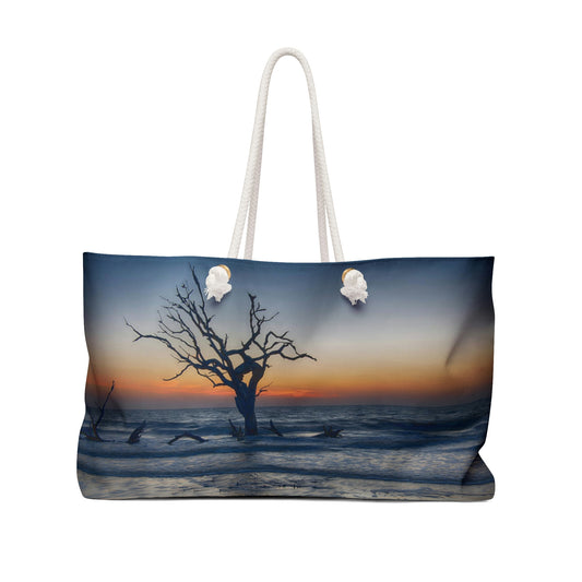 Weekender Bags Sunrise on Jekyll Island, traveler bag