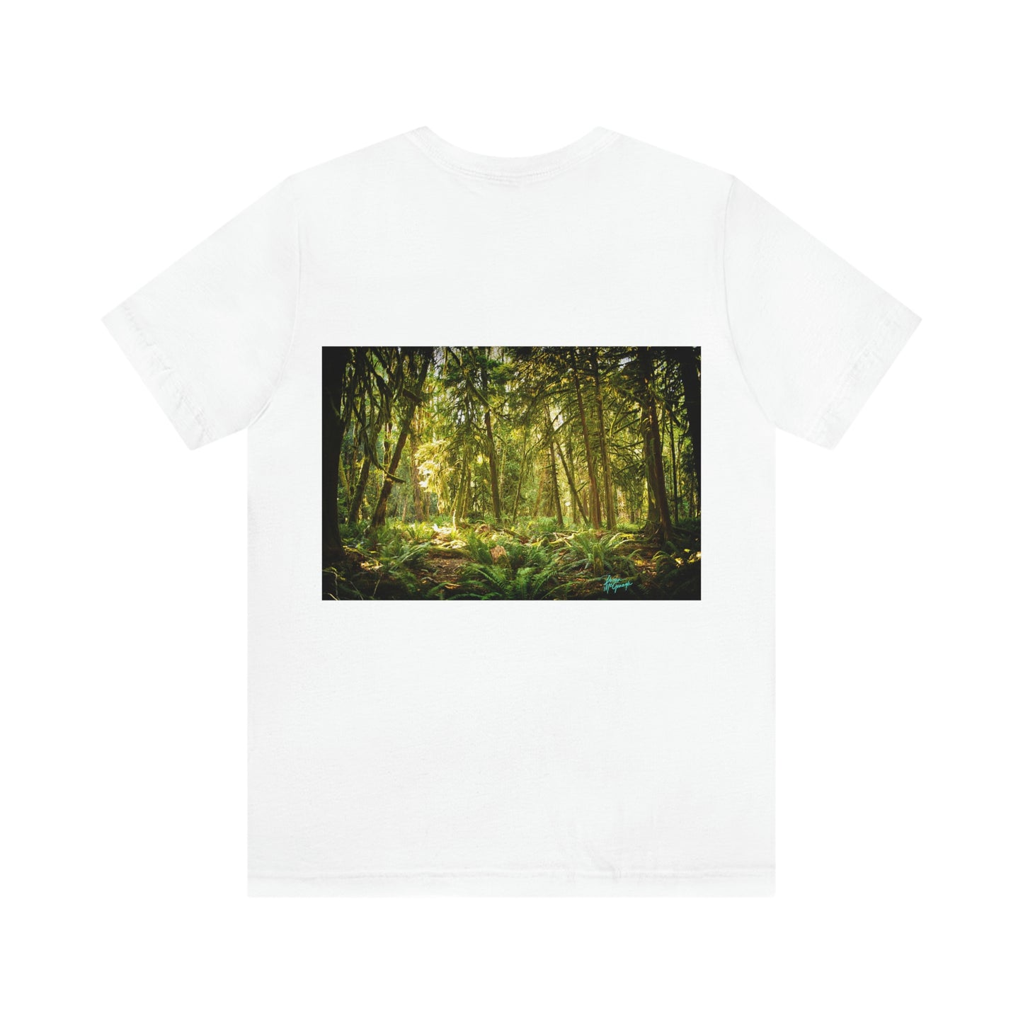 Unisex Deep in Woods, Slim fit T-Shirt