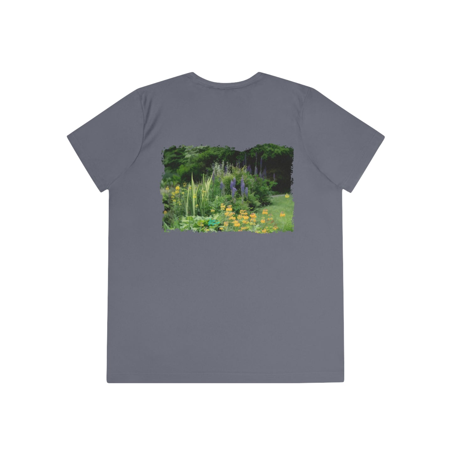 Womens Fitted Tee Shirts  Ashford Garden Path 04, Performance shirt