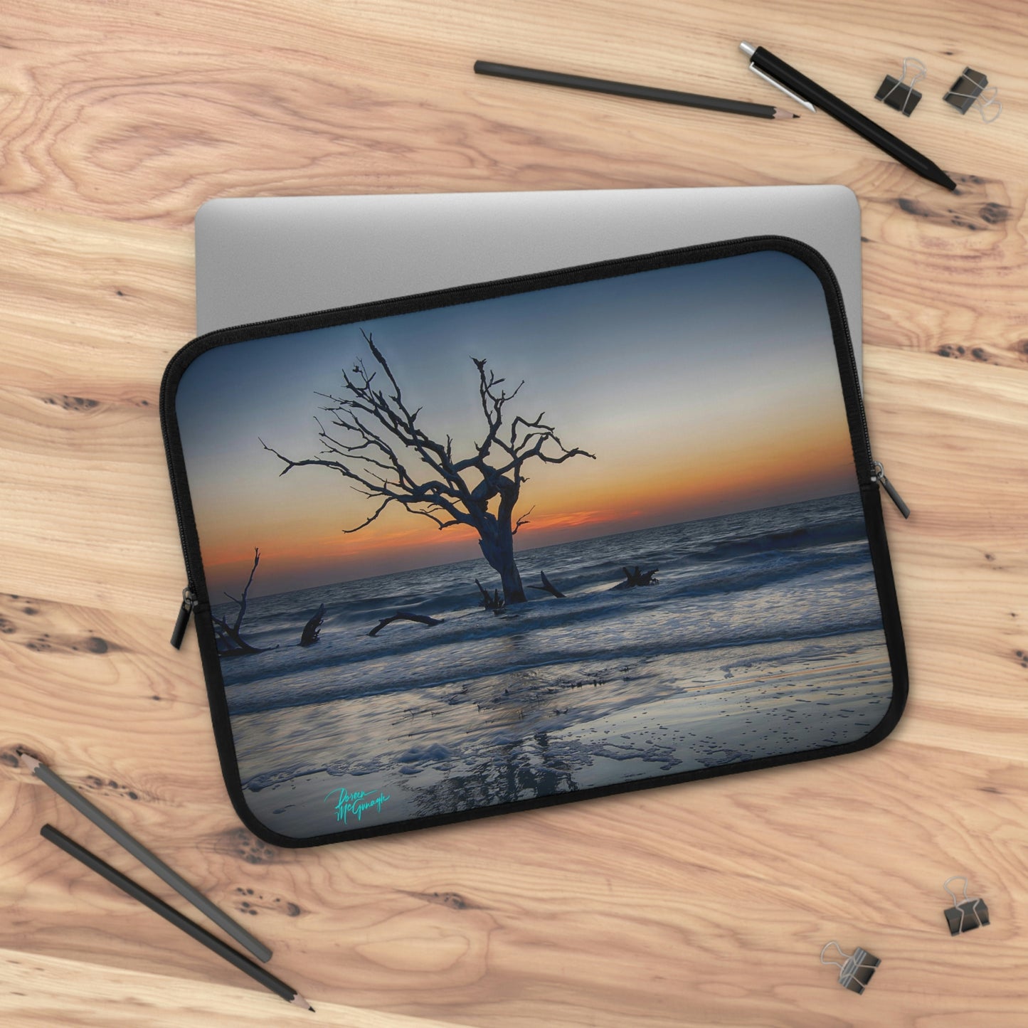 Sunrise on Jekyll Island Laptop Sleeve