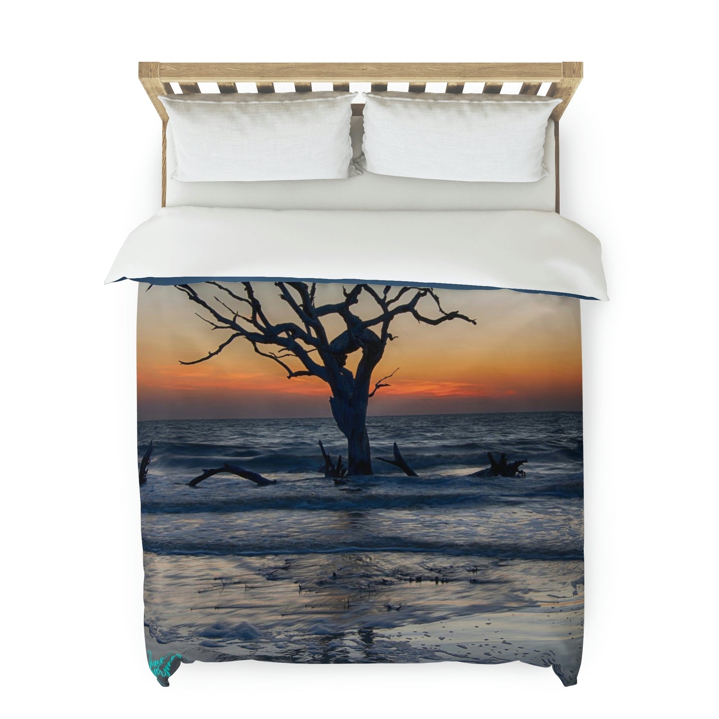 Sunrise on Jekyll Island Duvet Covers