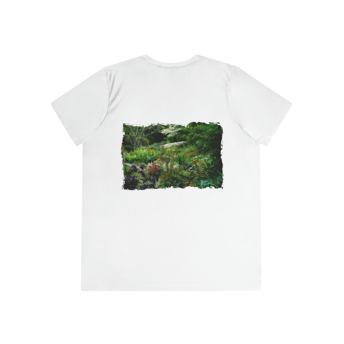 Womens Fitted Tee Shirts Ashford Garden Path 02, Performance shirt