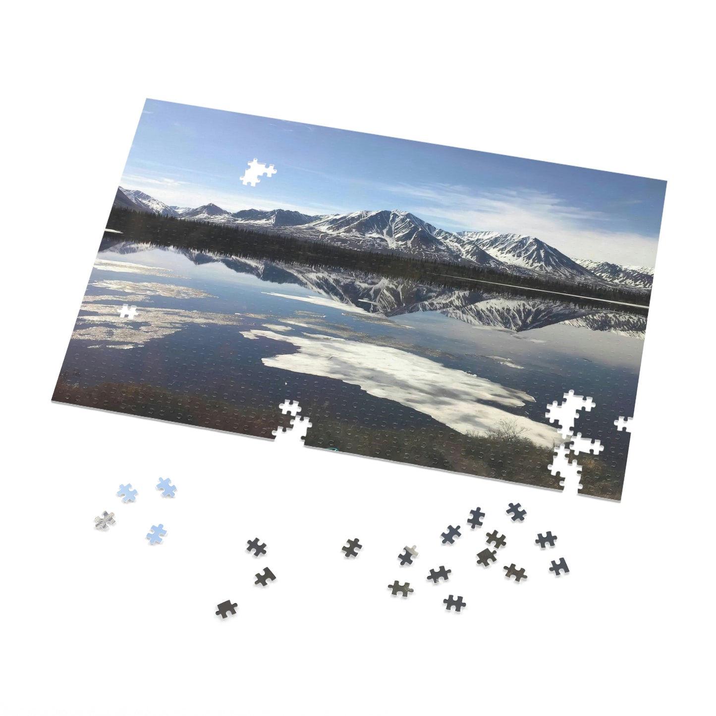 Nature Puzzles Mt. Denali Alaska,inspired by nature 1000 piece puzzles