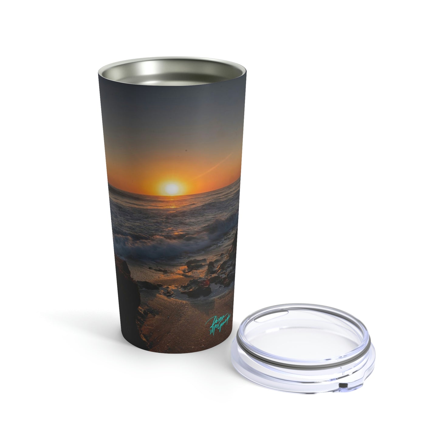 Eco friendly, Sunrise at Stuart adventure quencher travel tumbler 20 oz, insulated