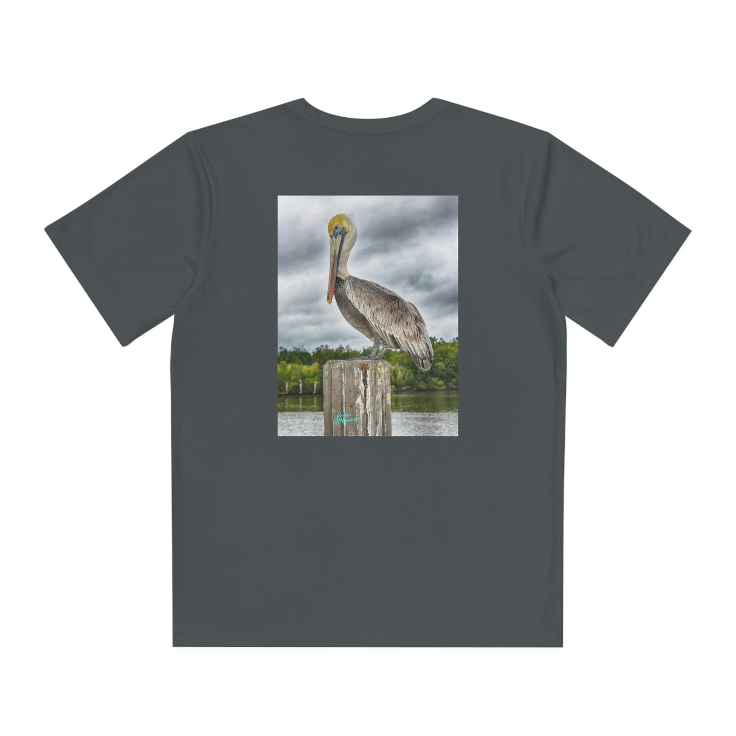 Youth T Shirts, Pelican, performance shirt