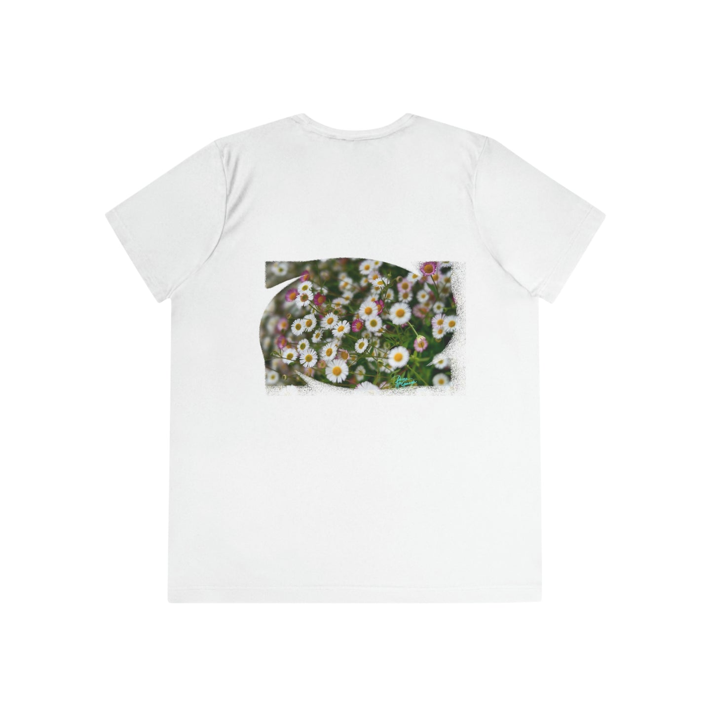 Womens Fitted Tee Shirts Ashford Wildflowers 01, Performance shirt