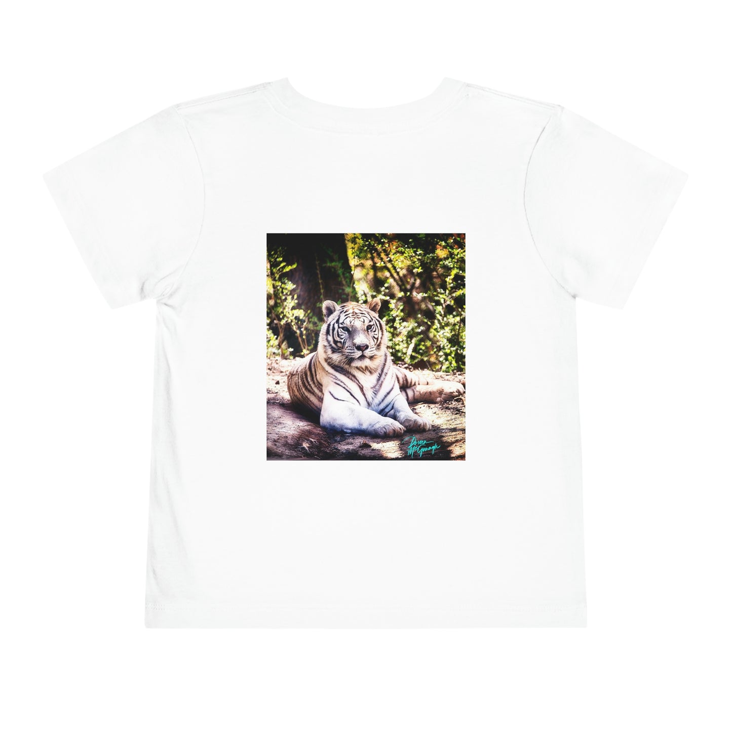 Toddler T shirts White Tiger, t shirts for kids, inspired by nature