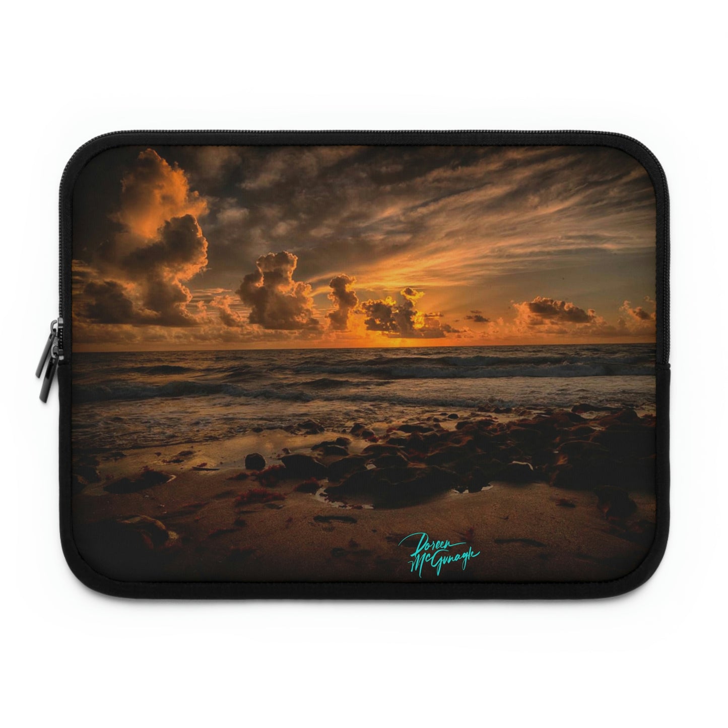 Sunrise on Coral Cove 15 Laptop Sleeve