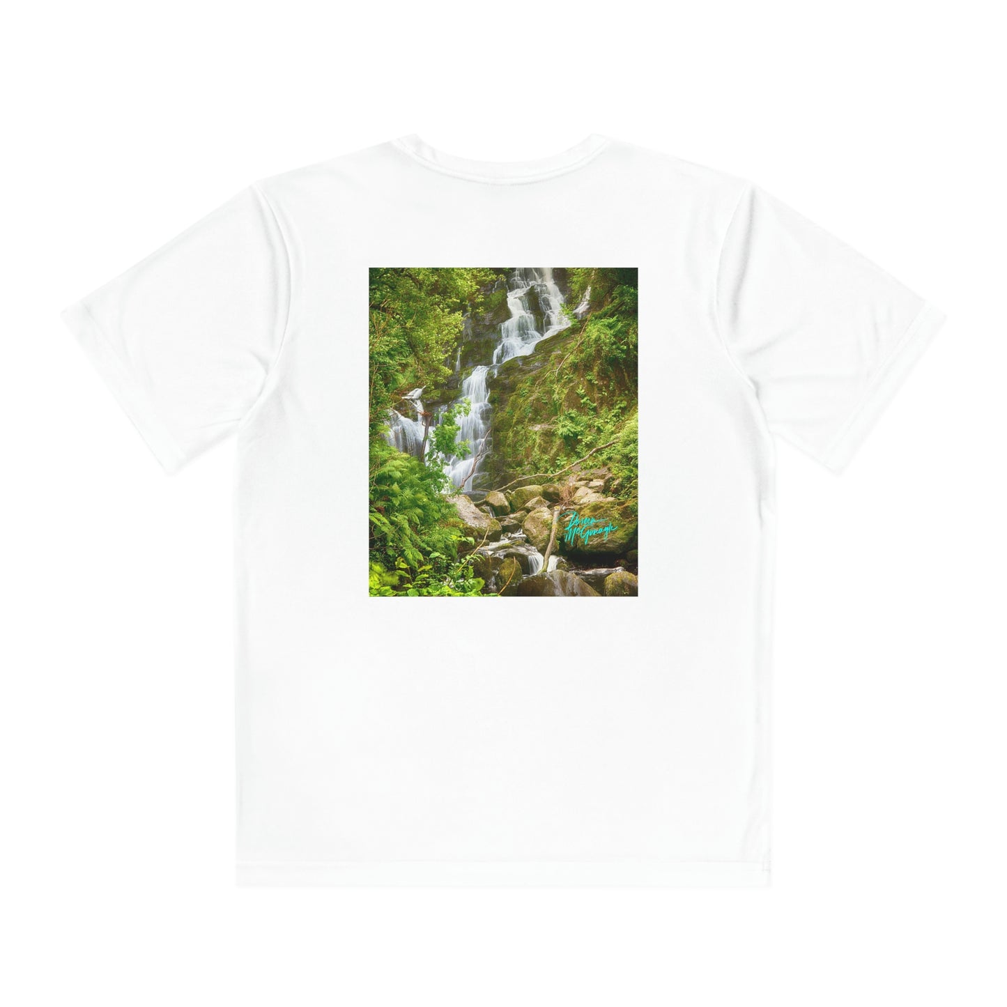 Youth T Shirts, Waterfall, performance shirt