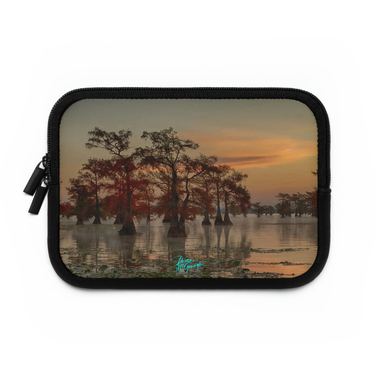 Sunrise on Caddo Lake Laptop Sleeve