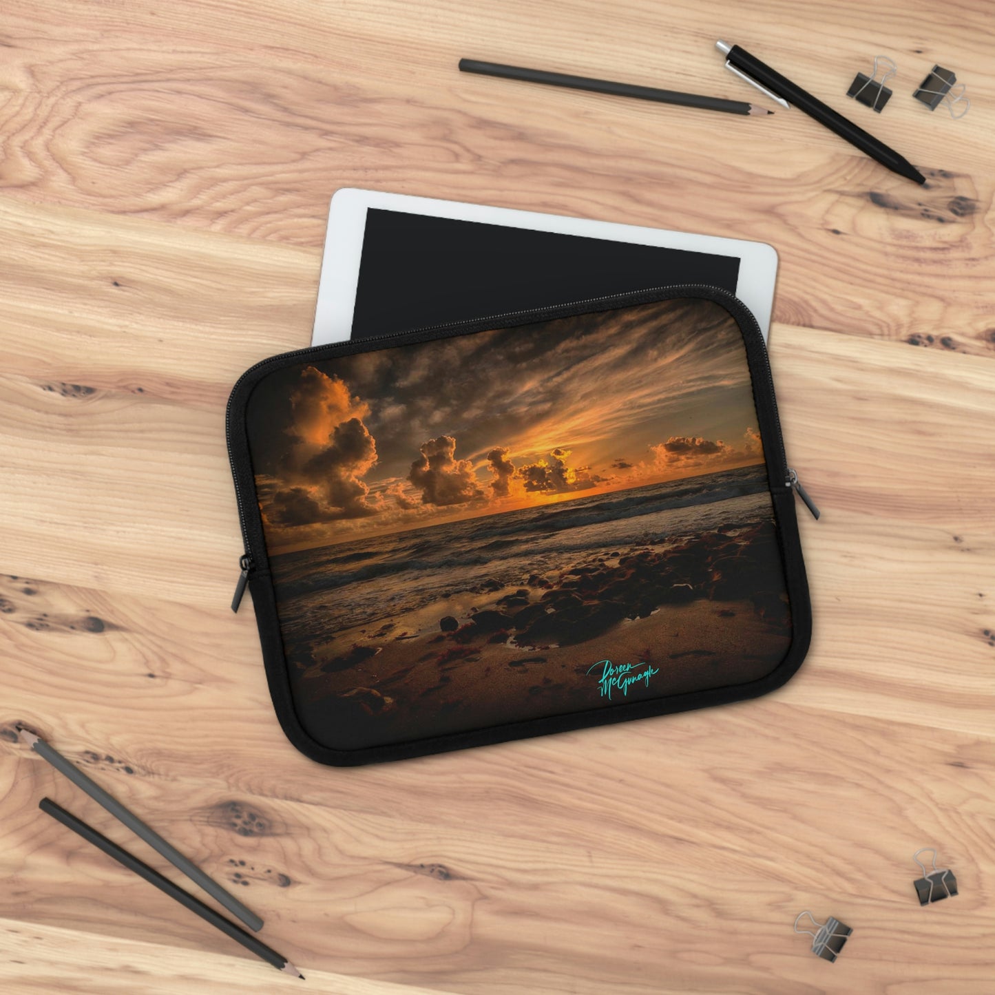 Sunrise on Coral Cove 15 Laptop Sleeve