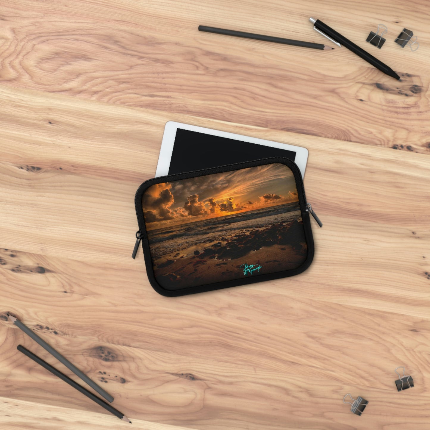 Sunrise on Coral Cove 15 Laptop Sleeve