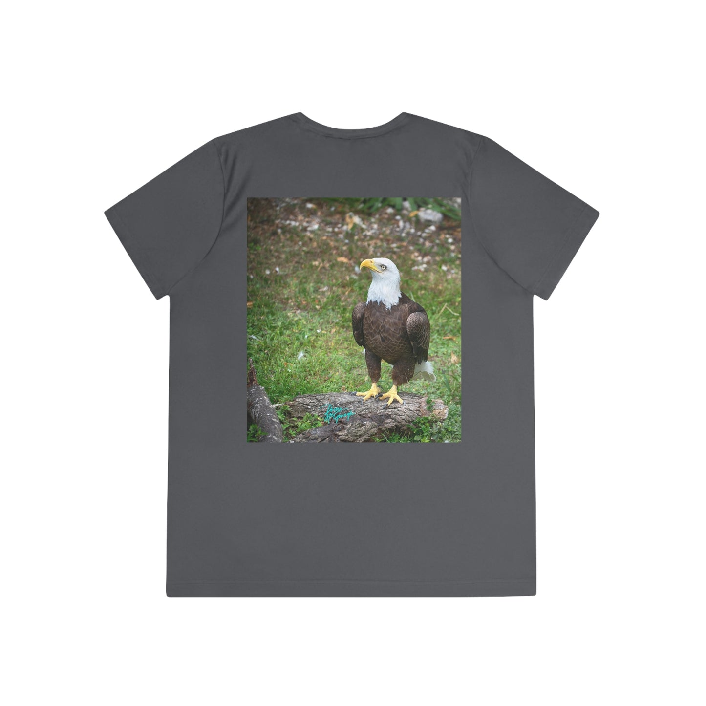 Womens Fitted Tee Shirts American Bald Eagle 14, Performance shirt