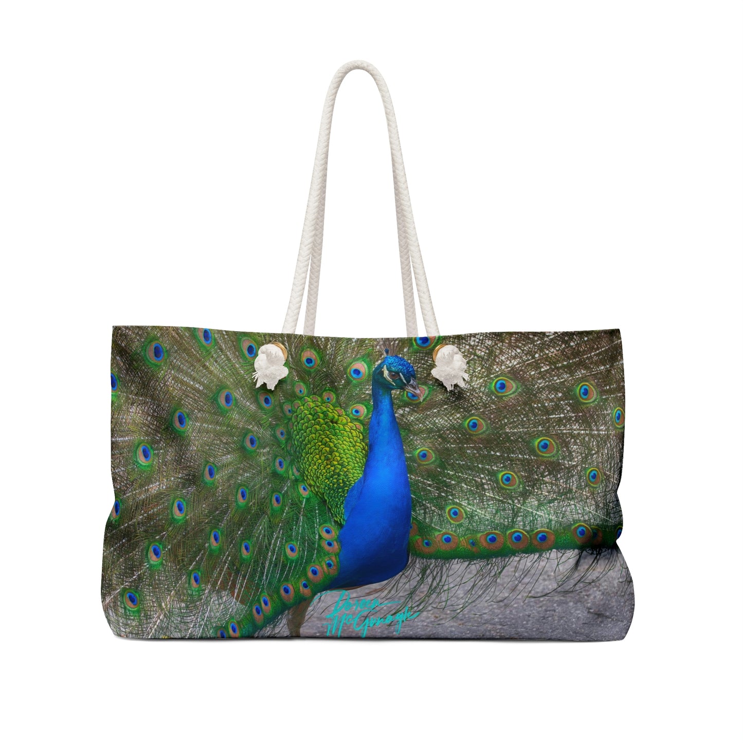 Weekender Bags Peacock Bird, traveler bag