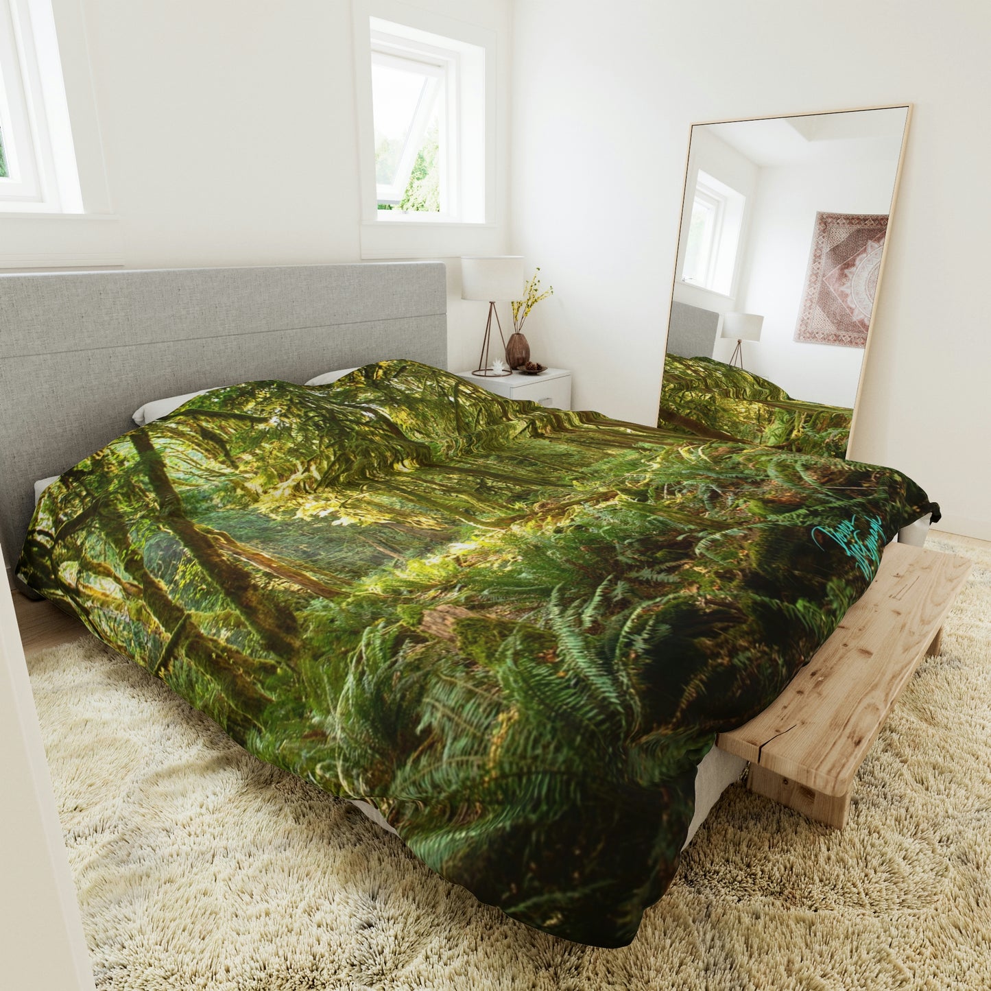 Deep in Forest Duvet Cover