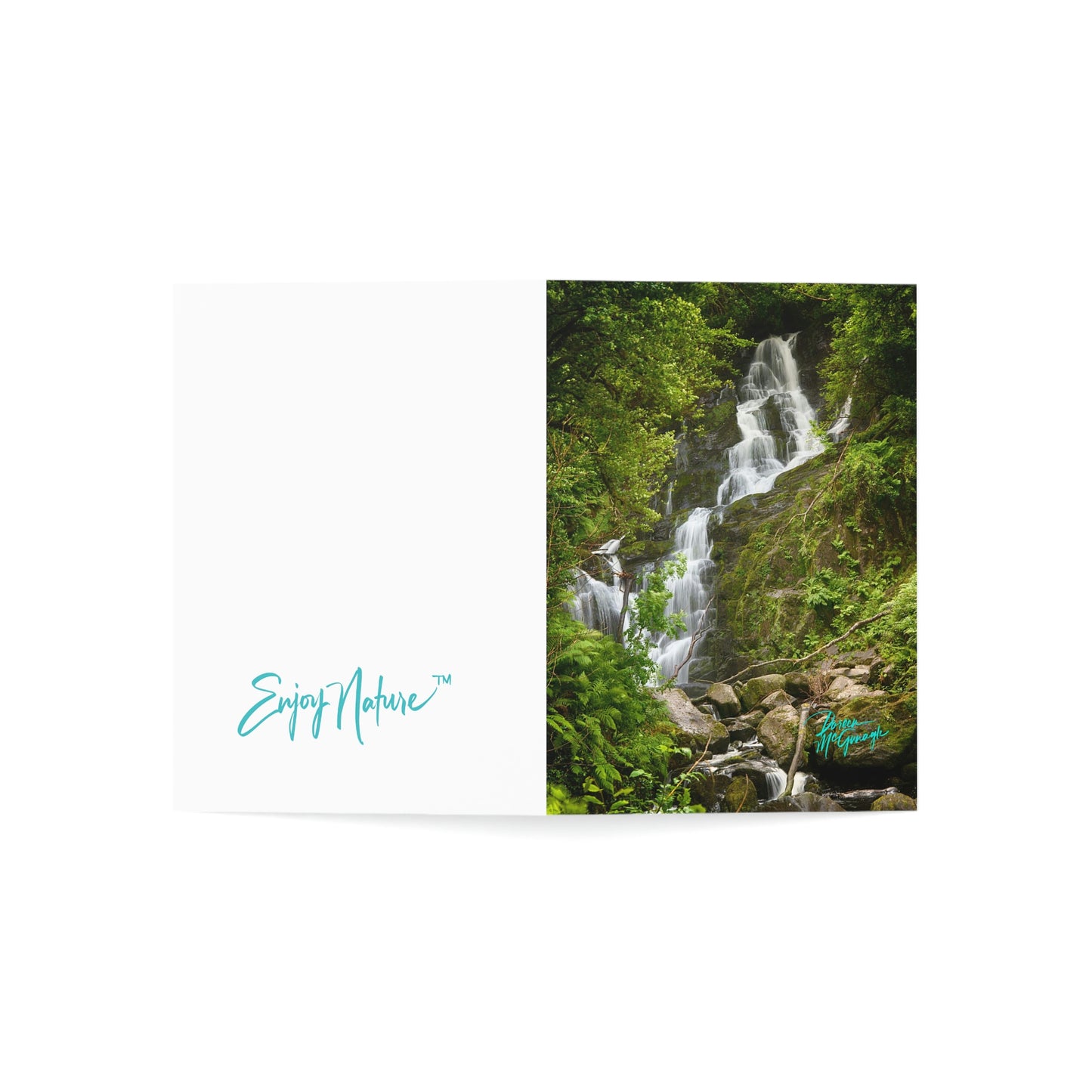 Photo note cards Killarney National Park Waterfall, boxed note cards, 10 pc