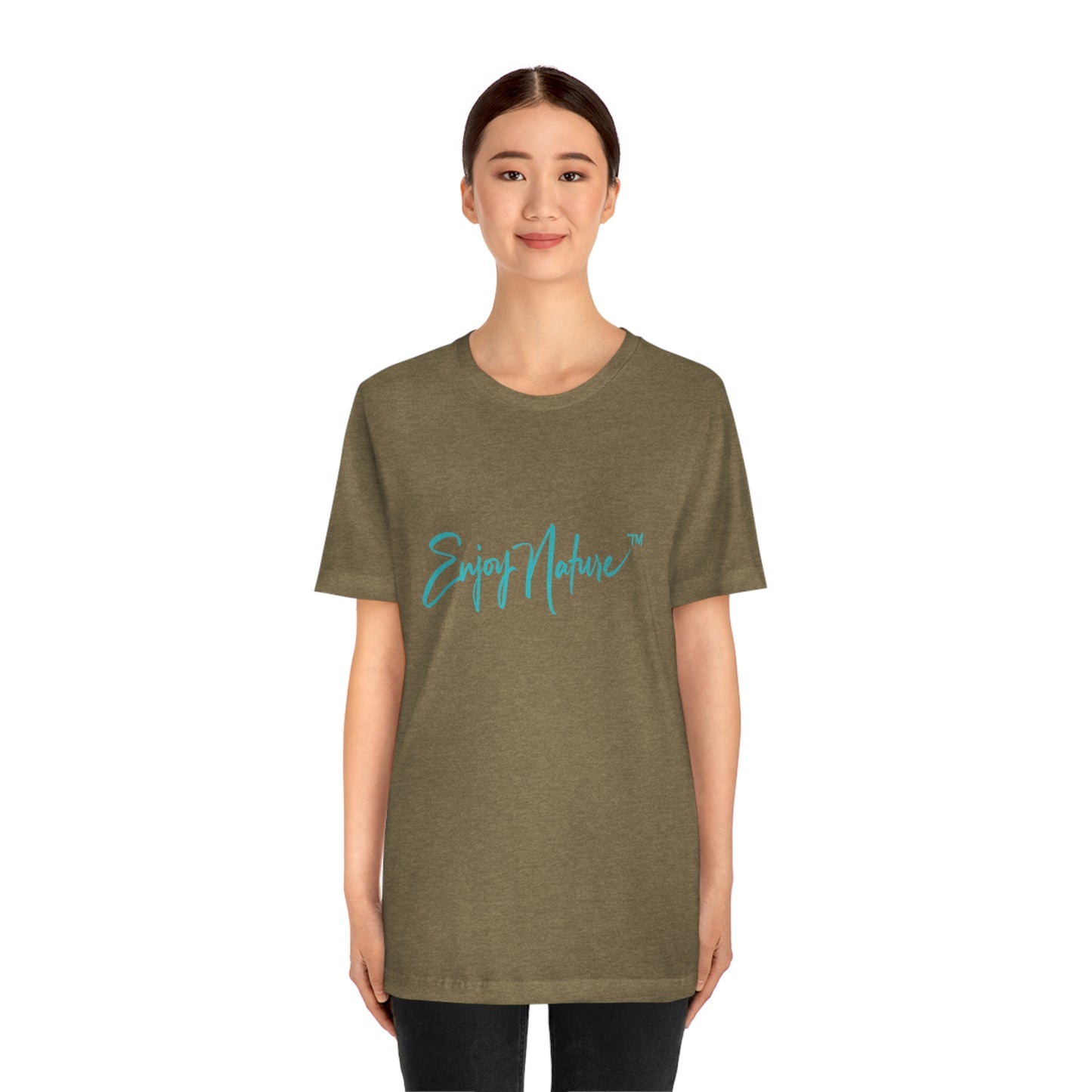 Unisex T shirt Cresent Lake, inspired by nature