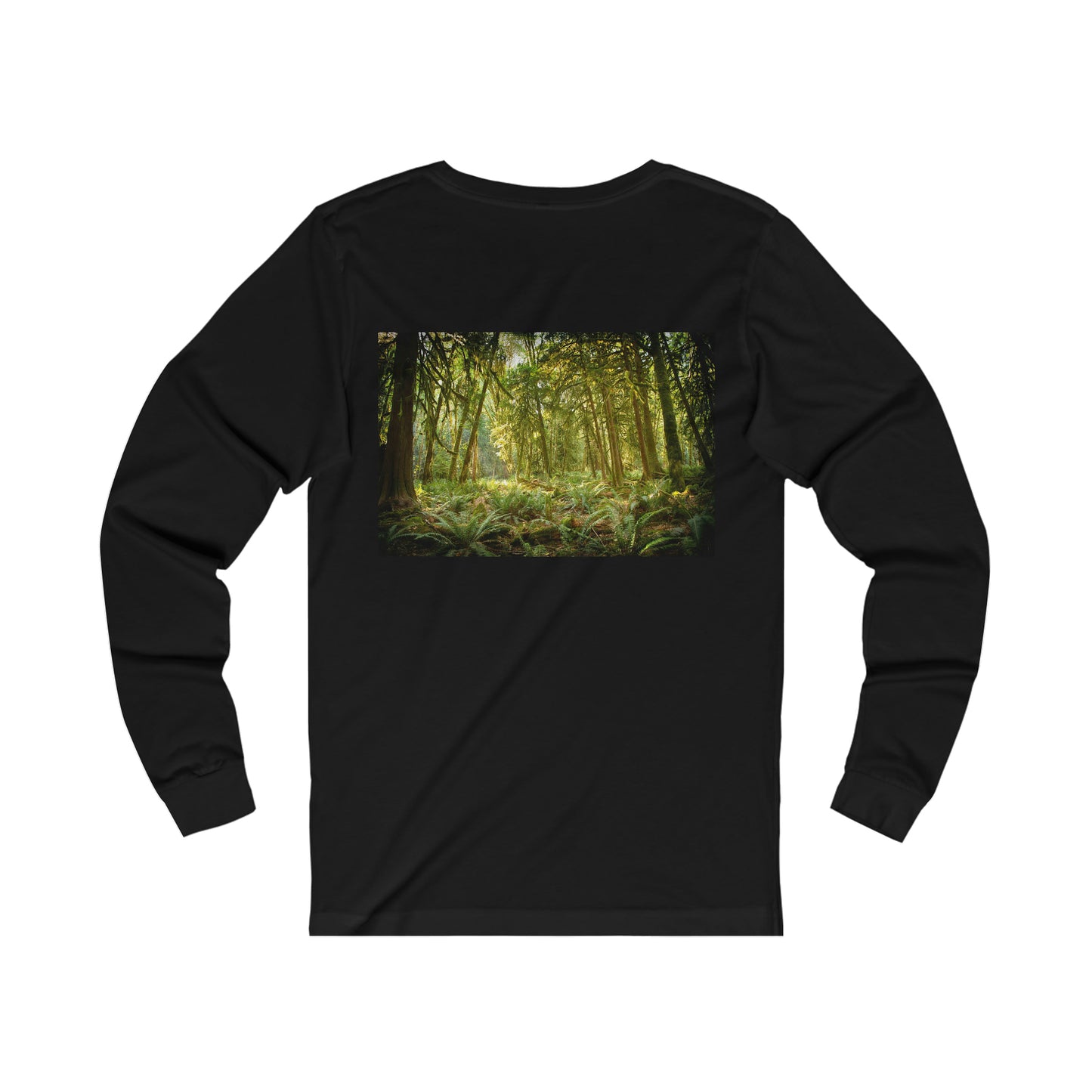 Unisex T-shirt Deep in the Forest, Long Sleeve Performance shirt