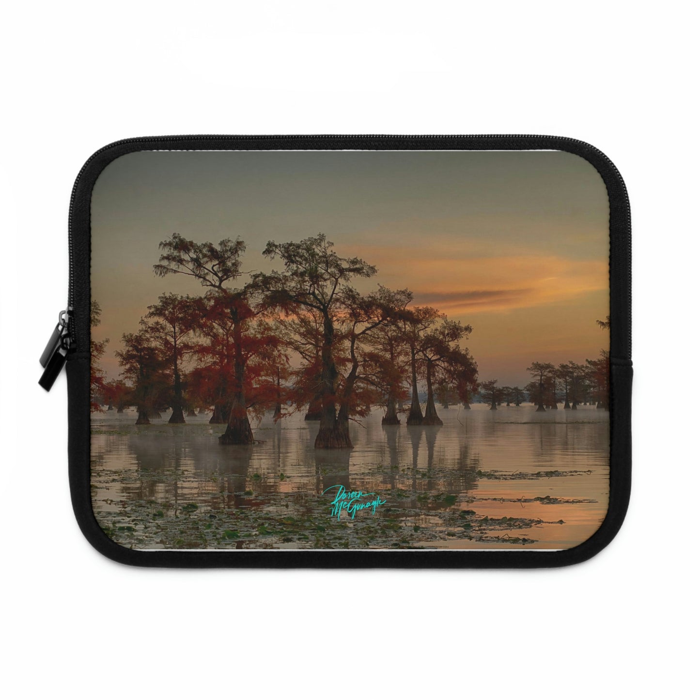 Sunrise on Caddo Lake Laptop Sleeve